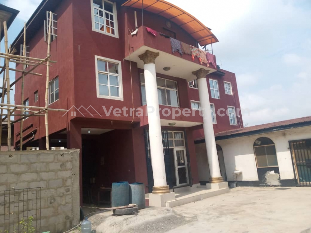  Fantastic 2 Storey Building With 2 Bedroom Boys Quaters For Sale At Ajao Estate, Oshodi Lagos  House for Sale Oshodi Lagos Vetra  Property