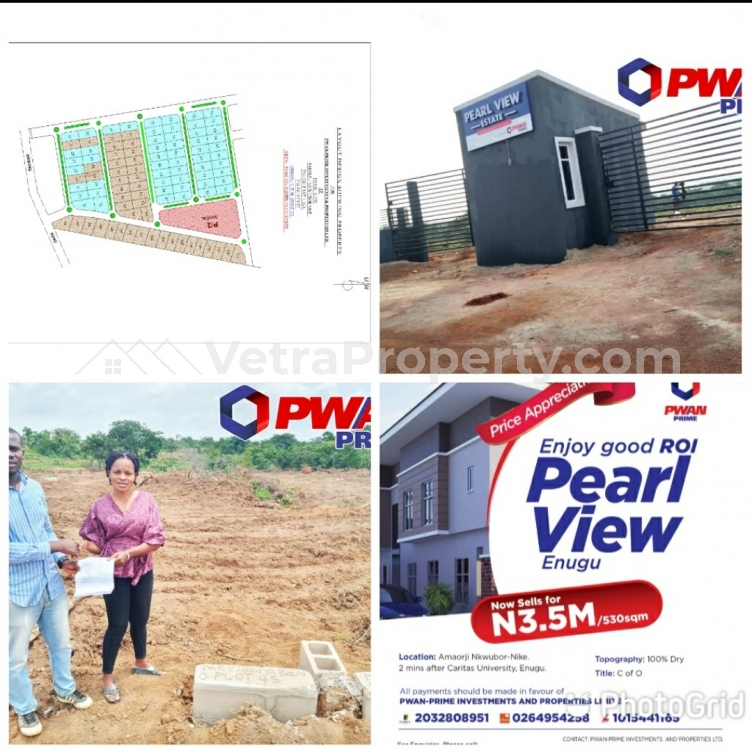  Pearl view luxurious Estate Enugu  Land for Sale Enugu Enugu Vetra  Property