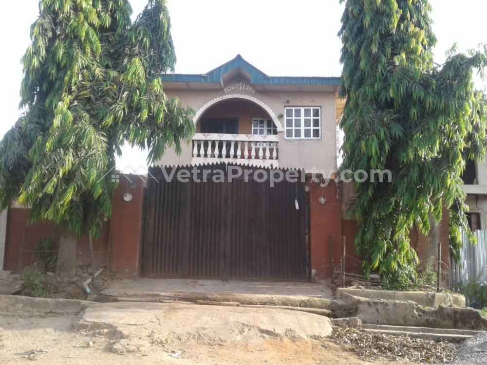  Complete Building With 5 Numbers of Flats  House for Sale Agege Lagos Vetra  Property