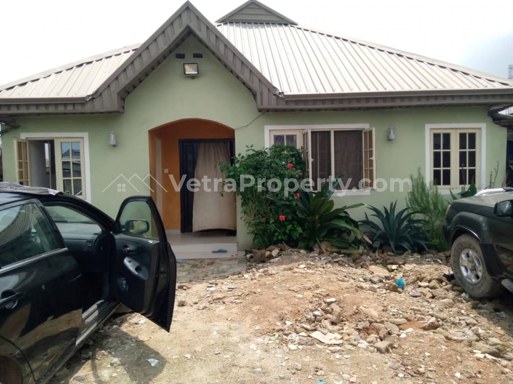  Ugernt Sales: Three Bedroom Bungalow At Alapere, Ketu  House for Sale Ketu Lagos Vetra  Property