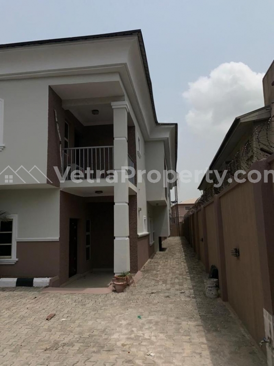  Brand New Luxury 4 Bedroom Semi Detached Duplex With 2 Rooms BQ  4 bedroom House for Rent Ajah Lagos Vetra  Property
