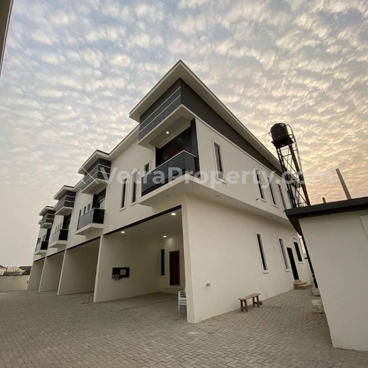  Brand New Exclusively Built And Self Serviced 4 Bedroom Terraced Duplex  4 bedroom House for Rent Lekki Lagos Vetra  Property