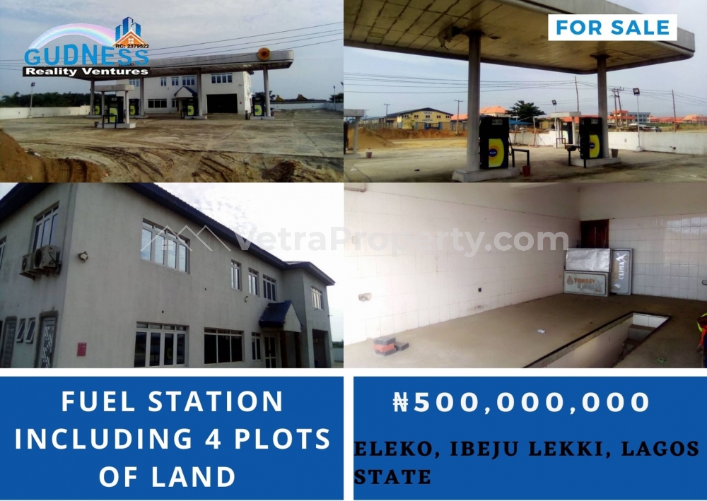  Fuel Station Including 4 Plots Of Land For Sale  Commercial Property for Sale Ibeju Lekki Lagos Vetra  Property
