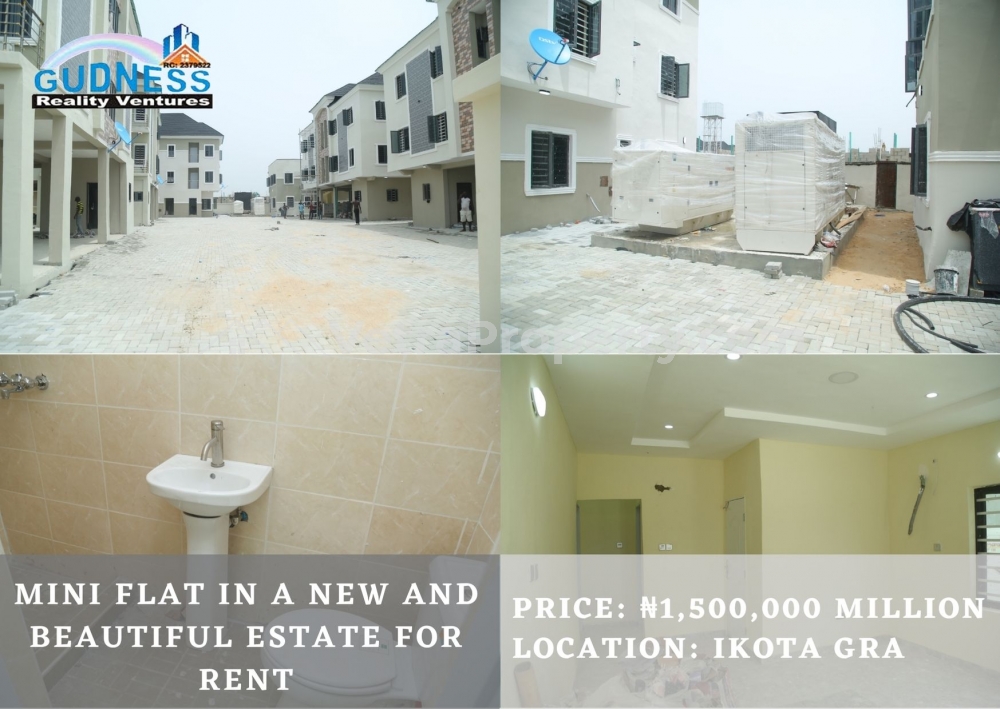  Mini Flat In A New and Beautiful Estate For Rent  Flat for Rent Lekki Lagos Vetra  Property