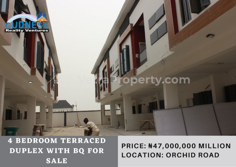  4 Bedroom Terraced Duplex  4 bedroom House for Sale Lekki Lagos Vetra  Property