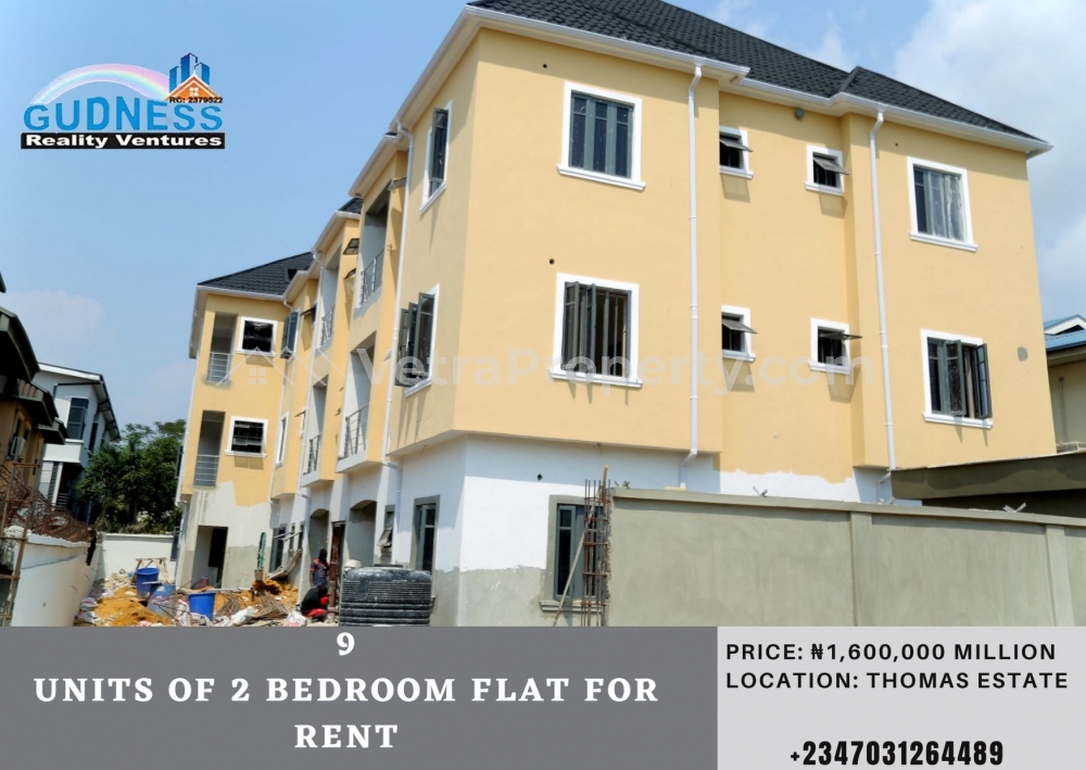  9 Units of 2 Bedroom Flat  2 bedroom Flat for Rent Ajah Lagos Vetra  Property