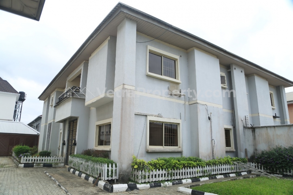  4 Bedroom Detached Duplex and Two BQ  4 bedroom House for Rent Lekki Lagos Vetra  Property