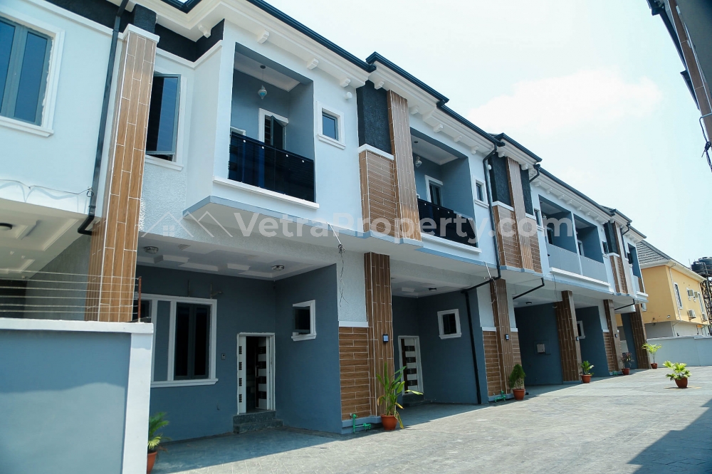  Newly Built 4 bedroom Terrace duplex  4 bedroom House for Sale Lekki Lagos Vetra  Property