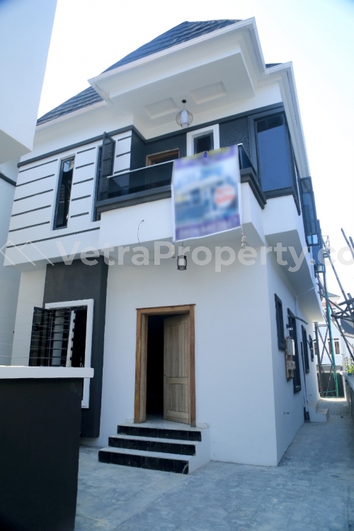 NEWLY BUILT 4 BEDROOM FULLY DETACHED DUPLEX WITH A ROOM BQ  4 bedroom House for Sale Lekki Lagos Vetra  Property