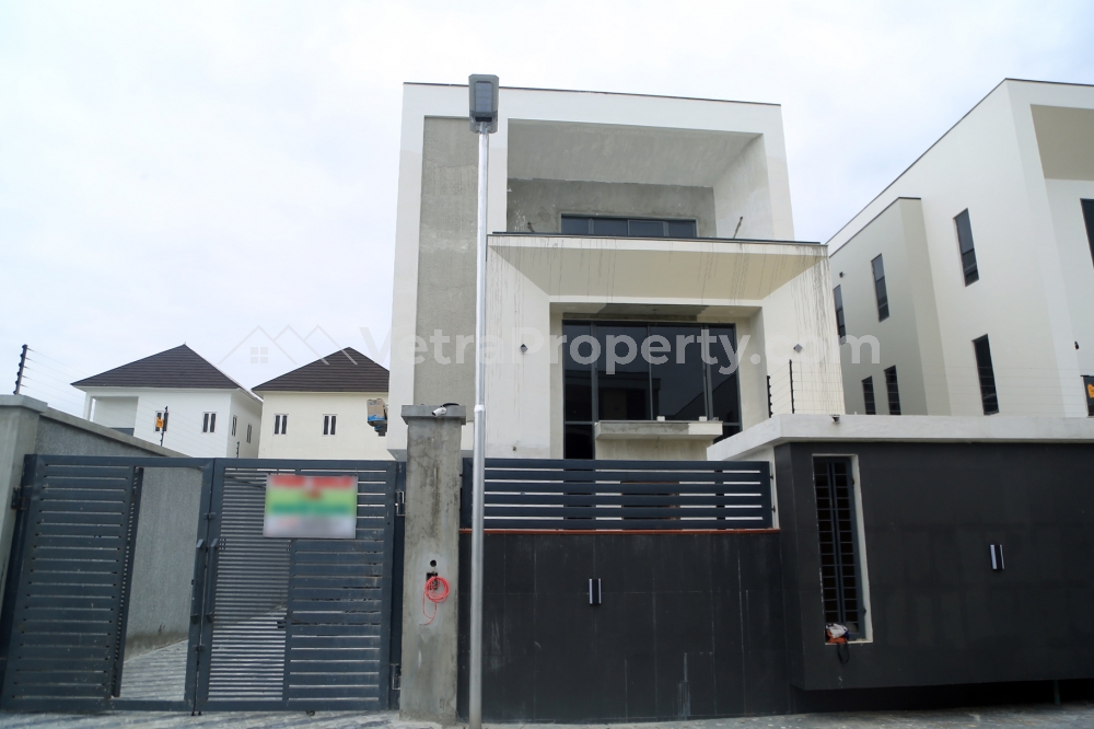  Luxuriously Built New 5 Bedroom Detached Duplex With a Room BQ 580sqm  5 bedroom House for Sale Lekki Lagos Vetra  Property