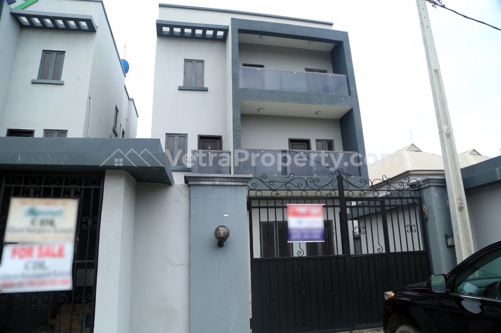  4 Bedroom Detached Duplex with a Room Bq 300sqm  4 bedroom House for Sale Lekki Lagos Vetra  Property