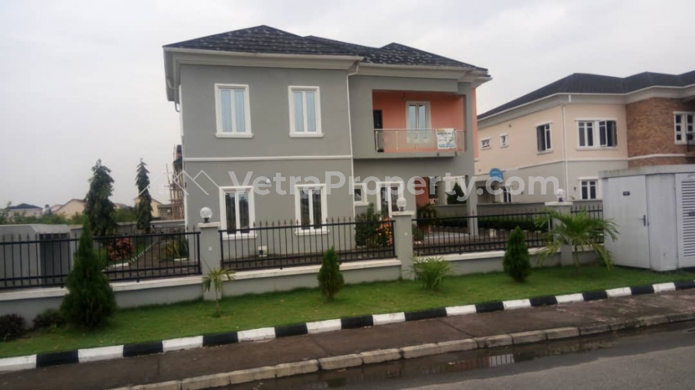  Brand New 5 Bed Room Fully Detached House with Swimming Pool and Bq  5 bedroom House for Sale Ajah Lagos Vetra  Property