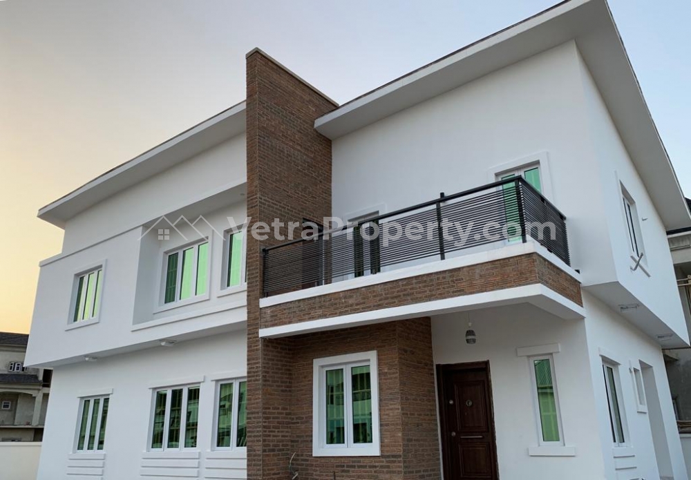  5 Bedroom Duplex with a Room BQ  5 bedroom House for Sale Lekki Lagos Vetra  Property