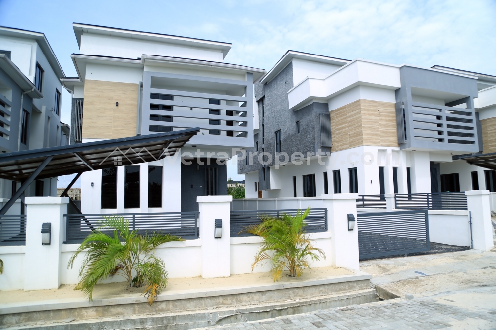  Luxurious Newly Built 5 Bedroom Duplex with a Room BQ  5 bedroom House for Sale Lekki Lagos Vetra  Property