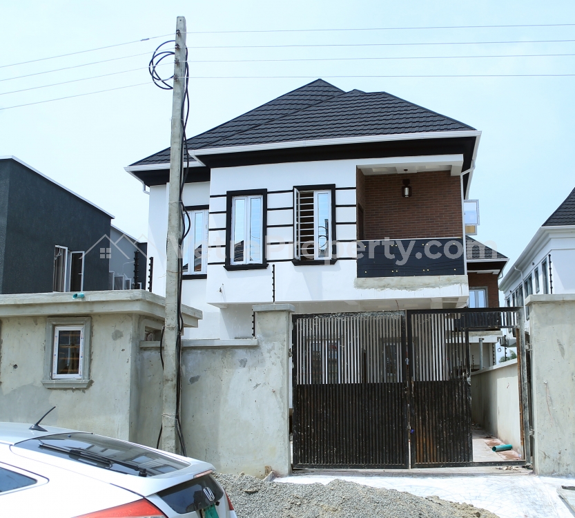  Newly Built 4 Bedroom duplex with a room BQ  4 bedroom House for Sale Lekki Lagos Vetra  Property