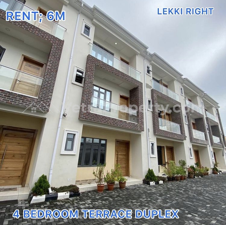  Luxury 4bedroom terrace duplex  4 bedroom House for Rent Lekki Lagos Vetra  Property