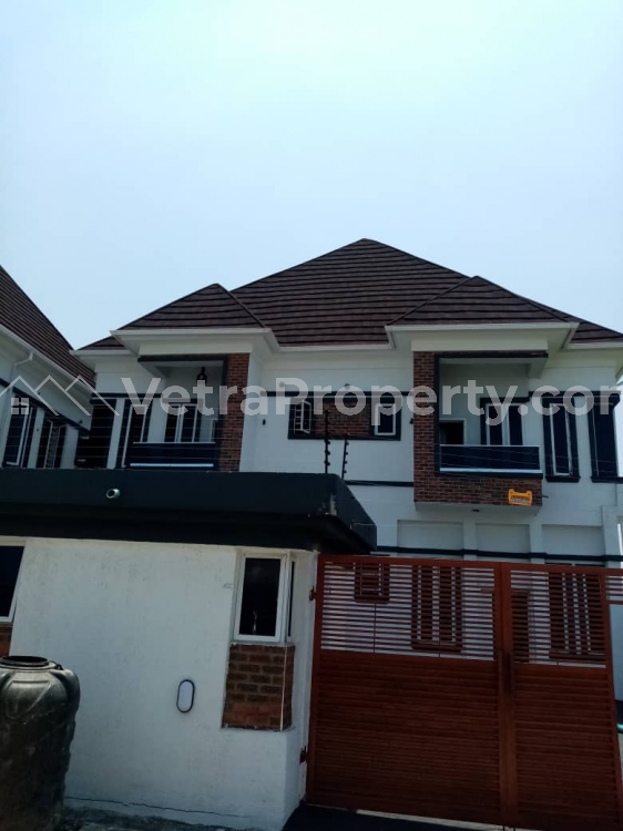  4BEDROOM SEMI DETACHED HOUSE WITH A ROOM BQ IN LEKKI  4 bedroom House for Sale Lekki Lagos Vetra  Property