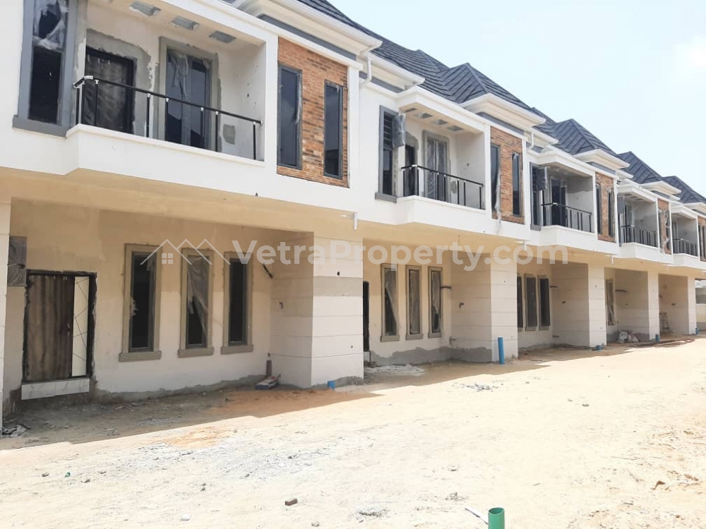  SERVICE 4BEDROOM TERRACE HOUSE OFF ORCHID ROAD LEKKI  4 bedroom House for Sale Lekki Lagos Vetra  Property