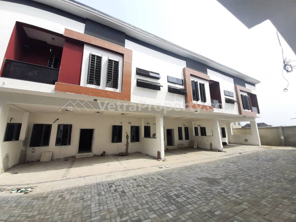  LUXURY 4BEDROOM SERVICE TERRACE HOUSE  2 bedroom House for Sale Lekki Lagos Vetra  Property