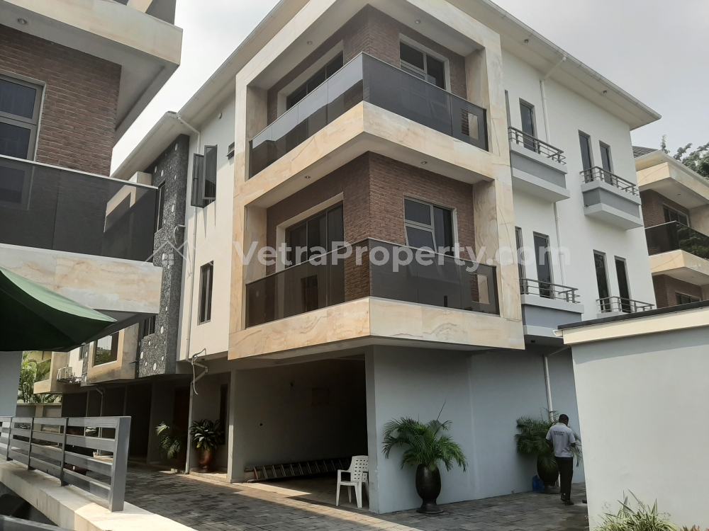  FULLY SERVICED 4BEDROOM TERRACE HOUSE WITH A ROOM  4 bedroom House for Sale Ikoyi Lagos Vetra  Property