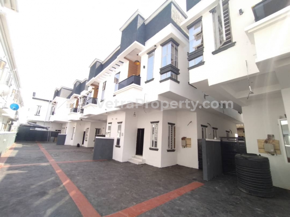  4bedroom semi detached house inside by chevron tollgate lekki  4 bedroom House for Sale Lekki Lagos Vetra  Property