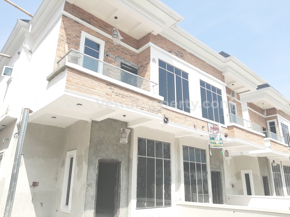  4BEDROOM SEMI DETACHED HOUSE WITH A ROOM BQ OFF CHEVRON DRIVE LEKKI  4 bedroom House for Sale Lekki Lagos Vetra  Property