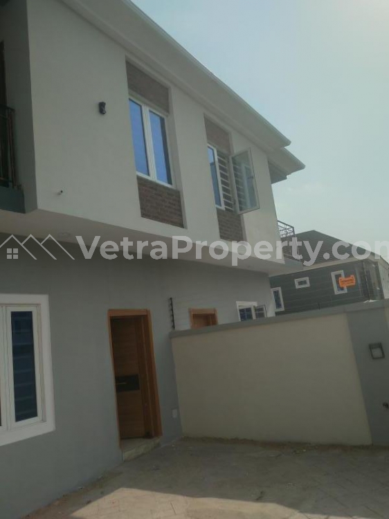  Newly built 4bedroom duplex with a room bq  4 bedroom House for Rent Ikeja Lagos Vetra  Property