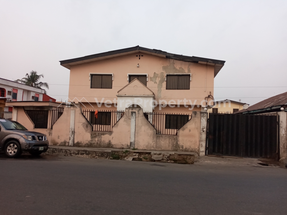  Standard Block of 4 Flats for Investment  House for Sale Yaba Lagos Vetra  Property