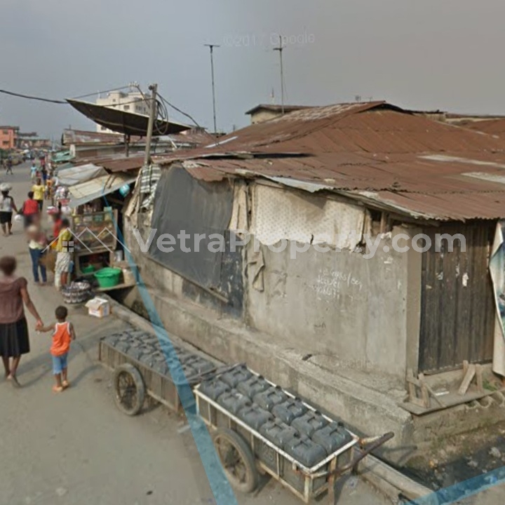  A Bungalow on a Corner piece demolishable  House for Sale Shomolu Lagos Vetra  Property
