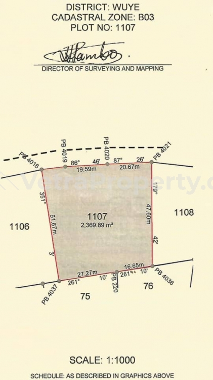  land  Land for Sale Wuye Abuja Vetra  Property