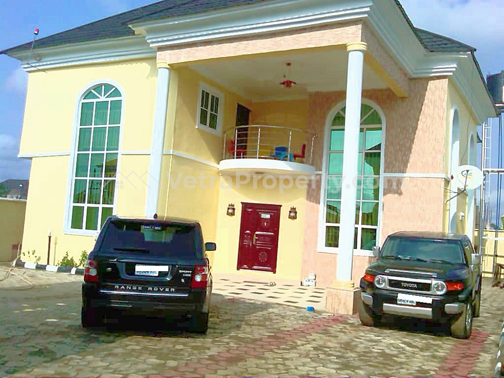  4 Bedroom Duplex On One and Half Plot In a Safe Neighborhood  4 bedroom House for Sale Port Harcourt Rivers Vetra  Property