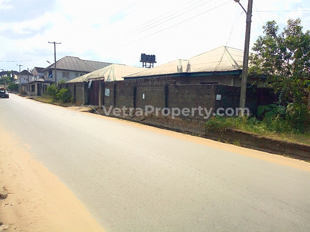  Genuine 1 Plot Of Land On a Tarred Street In Ada George  Land for Sale Port Harcourt Rivers Vetra  Property