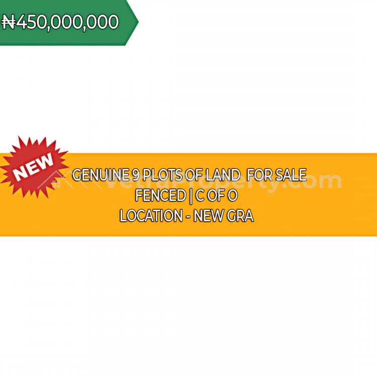 Genuine 9 Plots Of Fenced Land In New Gra Phase 1 For Sale  Land for Sale Port Harcourt Rivers Vetra  Property