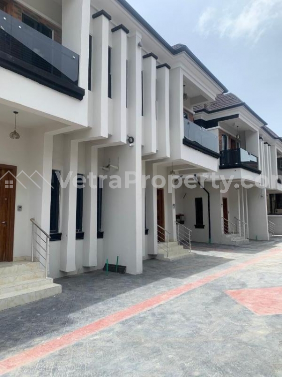  Exquisitely Built 4 Bedroom Semi Detached Duplex With Bq For Sale At Lekki  4 bedroom House for Sale Lekki Lagos Vetra  Property