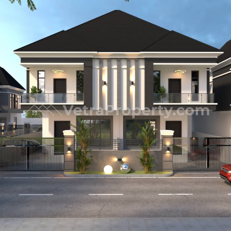  Newly Built 4 Bedroom Semi-Detached Duplex For Sale At Lekki With 24/7 Power  4 bedroom House for Sale Lekki Lagos Vetra  Property
