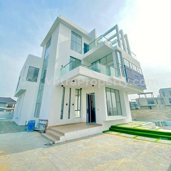  Exquisitely Finished 5 Bedroom Fully Detached Duplex With Swimming Pool  5 bedroom House for Sale Lekki Lagos Vetra  Property