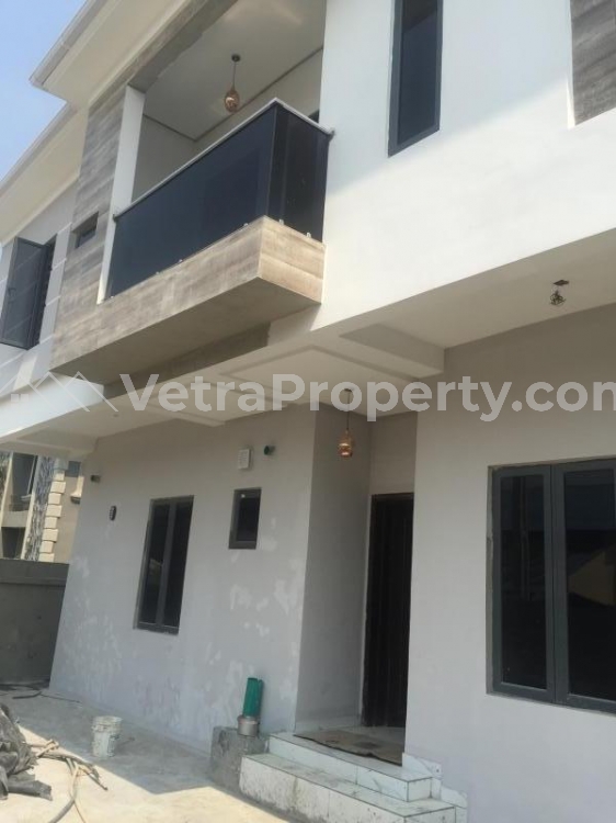  Beautiful Built 4 Bedroom Semi Detached With Bq And Study Room At Lekki  4 bedroom House for Sale Lekki Lagos Vetra  Property