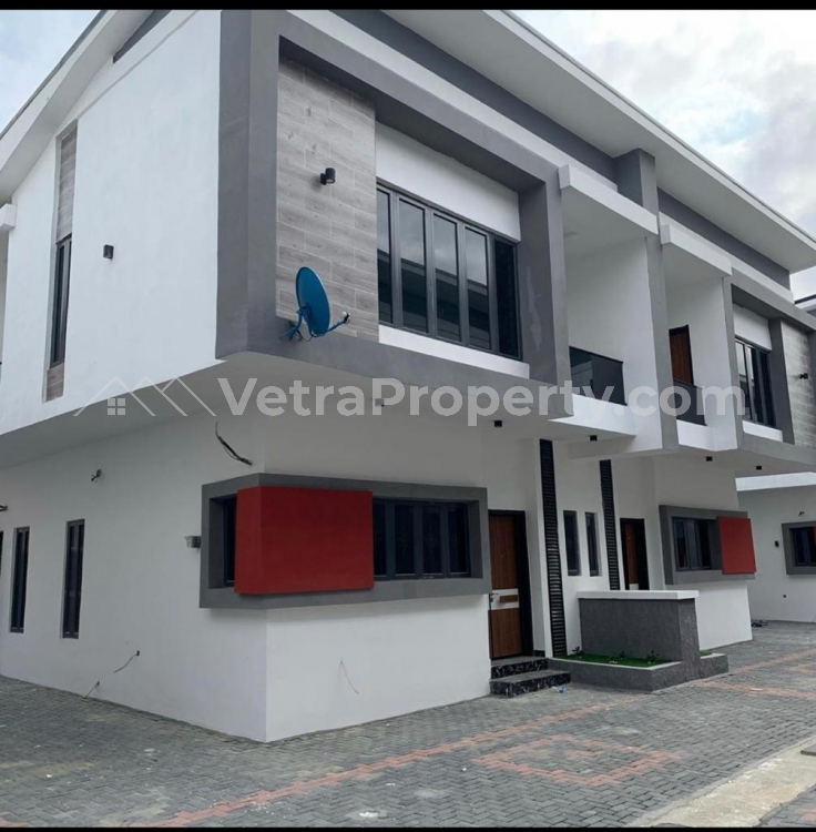  Luxury 4 Bedroom Semi Detached Duplex  4 bedroom House for Sale Lekki Lagos Vetra  Property