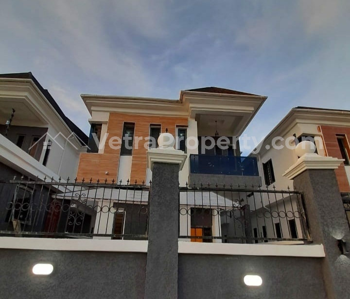  A tastefully 5 bedroom fully detached duplex at chevron alternative.  5 bedroom House for Rent Lekki Lagos Vetra  Property