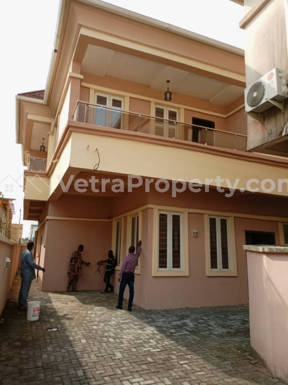  A well finished Newly built 5 bedroom detached duplex in a strategic location but family is required.  5 bedroom House for Rent Lekki Lagos Vetra  Property