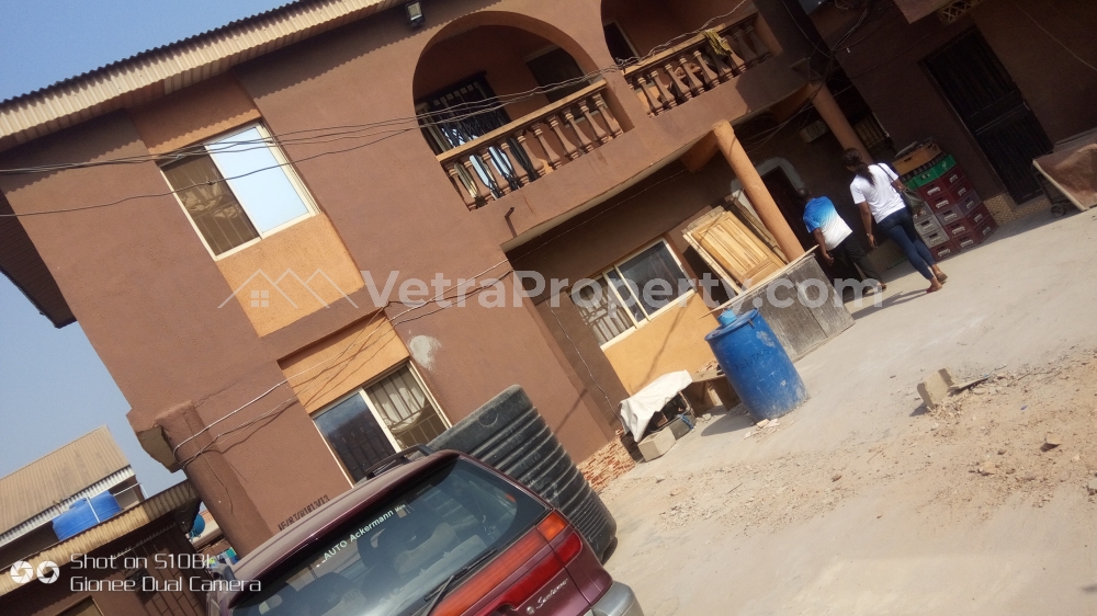  A very spacious newly renovated mini flat with big kitchen and big toilet very close to the bus stop  Flat for Rent Ojodu Lagos Vetra  Property
