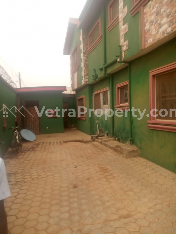  A very clean mini flat with POP, kitchen cabinet and wardrobe in a lovely estate  Flat for Rent  Lagos Vetra  Property
