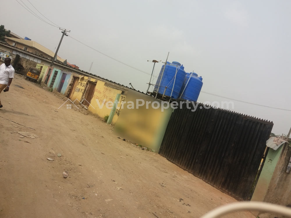  A corner piece of One and half plot of land fenced round with gate in a very good environs  Land for Sale Ogba Lagos Vetra  Property