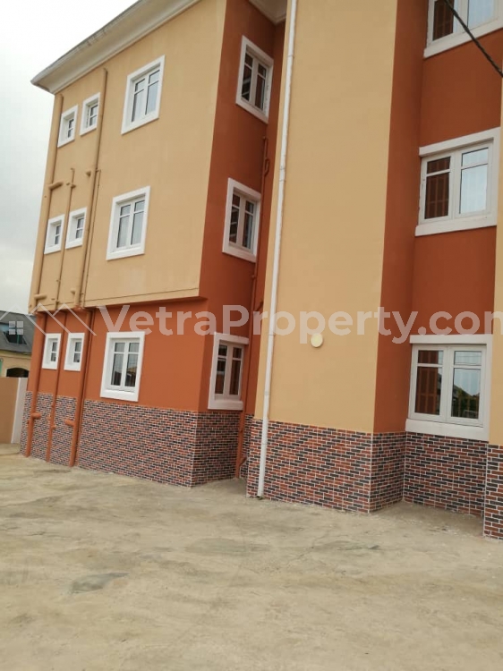  A luxurious and sparking 3 bedroom flat all room en suit with POP, Kitchen Cabinet, Water Heater, Glass Wardrobe, Dinning, Prepaid Meter and all round tiles in the most secured Estate  3 bedroom Flat for Rent Ogba Lagos Vetra  Property