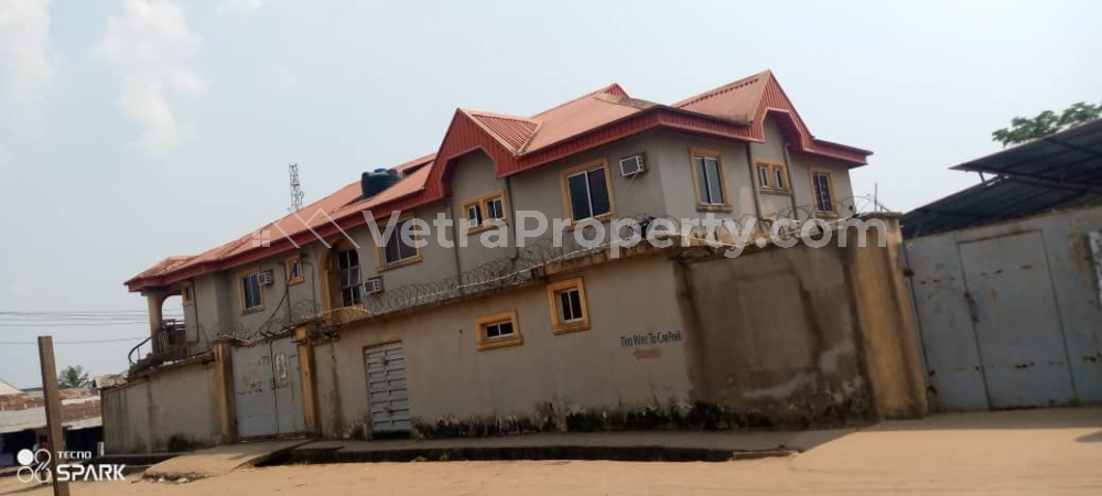  A beautiful hotel on a corner piece of land in a strategic location standing on 3 plots of land  Commercial Property for Sale Ojo Lagos Vetra  Property