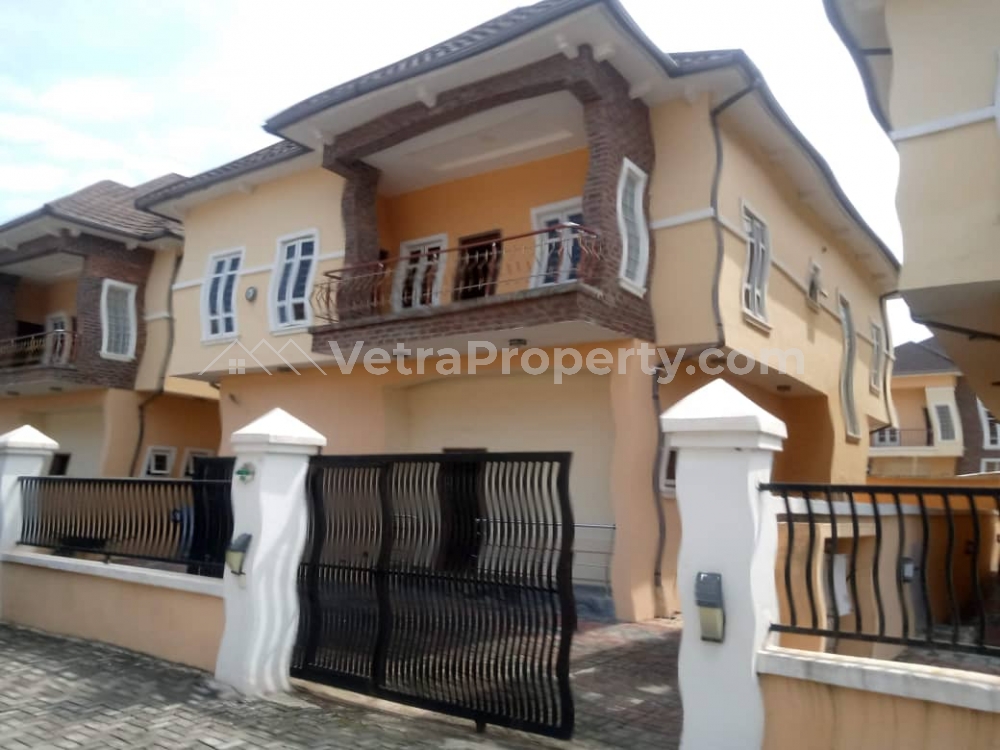  brand New 4 bedroom fully detached duplex with a room self contain BQ  4 bedroom House for Sale Ajah Lagos Vetra  Property