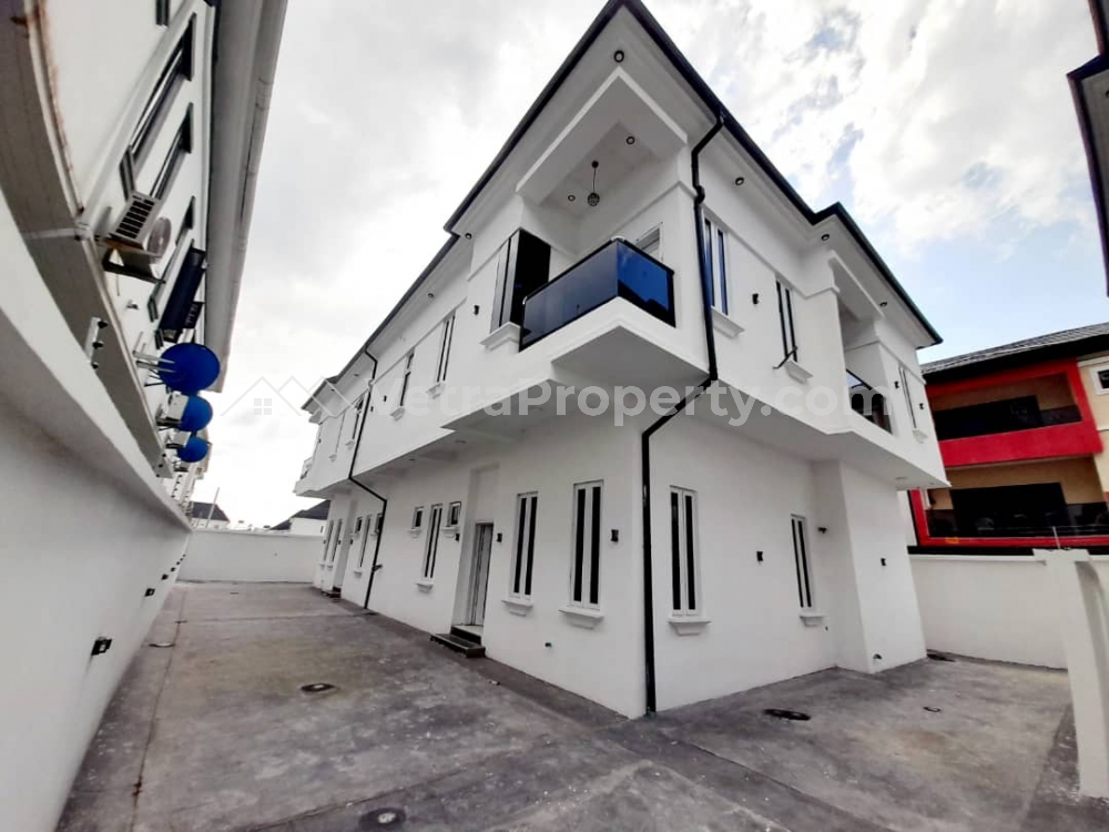  Newly built 4bedroom semi detached duplex in a serviced Estate  4 bedroom House for Sale Lekki Lagos Vetra  Property