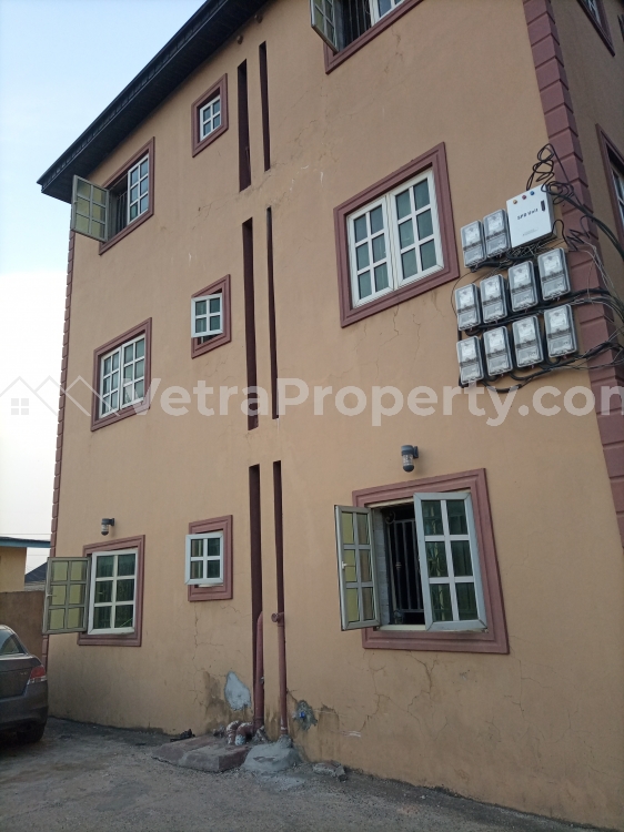  Decent 2 bedroom flat all rooms ensuite upstairs with POP and guest toilet @ Isolo 600k  2 bedroom House for Rent Isolo Lagos Vetra  Property