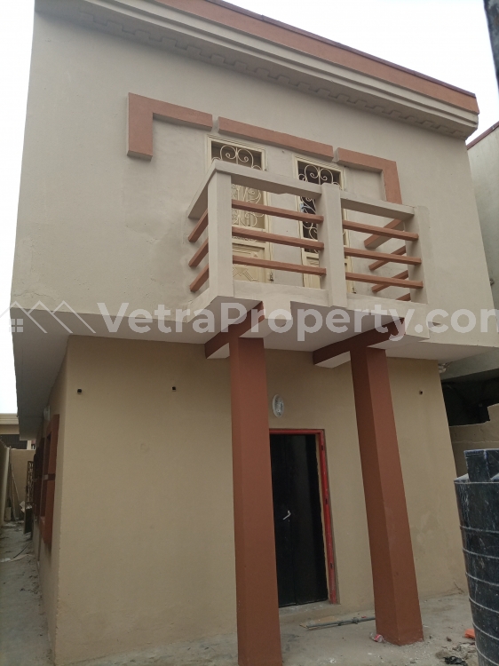  Newly renovated 2 bedroom duplex (2 tenants in the compound)  2 bedroom House for Rent Isolo Lagos Vetra  Property