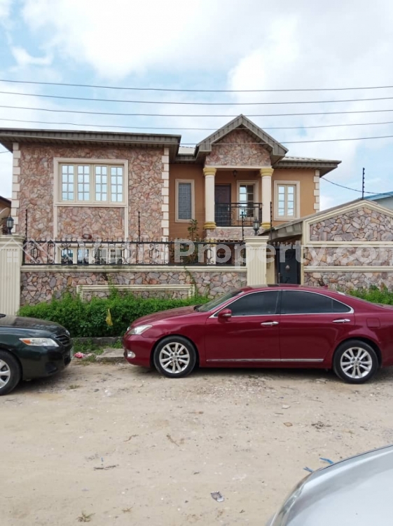  2 wings 4bedroom semi detached duplex with 1room BQ  4 bedroom House for Sale Ajah Lagos Vetra  Property